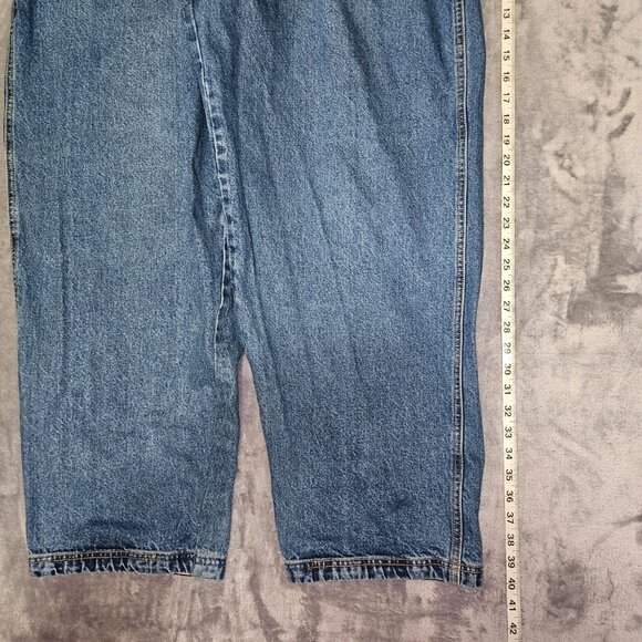 Vintage Ecko Unltd Collection18c Baggy Blue Jeans Men's 34 90ss Y2K Hip Hop Skat - Picture 10 of 16